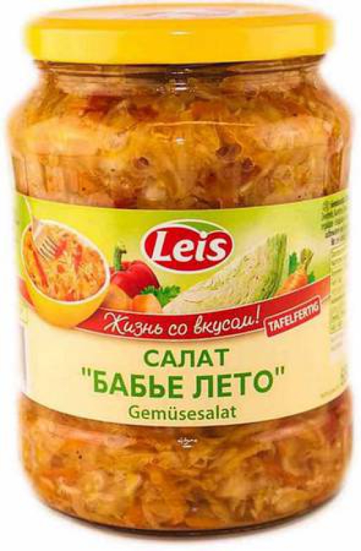 Gemüsesalat "Babje Leto"